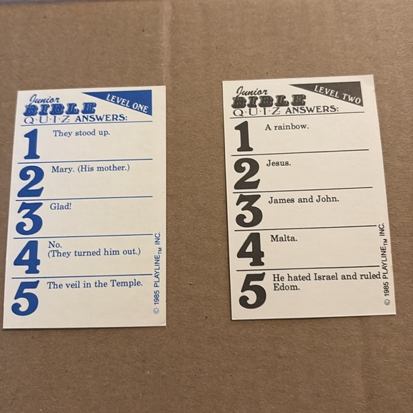 Junior Bible Quiz Game - Picture 8 of 11